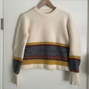Sessun Alpaca Wool Blend Sweater - Striped